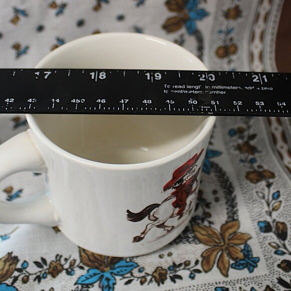 Vintage Cowboy Coffee Mug – “Cowboys Do It Better…” – Ceramic Western Cup - Picture 5 of 8